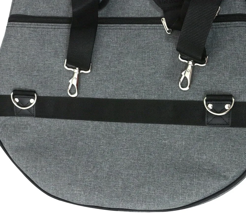 Cello Gig Bag - 4/4 Full Size, 3/4, 1/2, 1/4, 1/8 Soft Case - Waterproof Travel Backpack With Multiple Pockets, Handle & Adjustable Back Straps