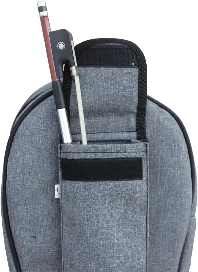 Cello Gig Bag - 4/4 Full Size, 3/4, 1/2, 1/4, 1/8 Soft Case - Waterproof Travel Backpack With Multiple Pockets, Handle & Adjustable Back Straps