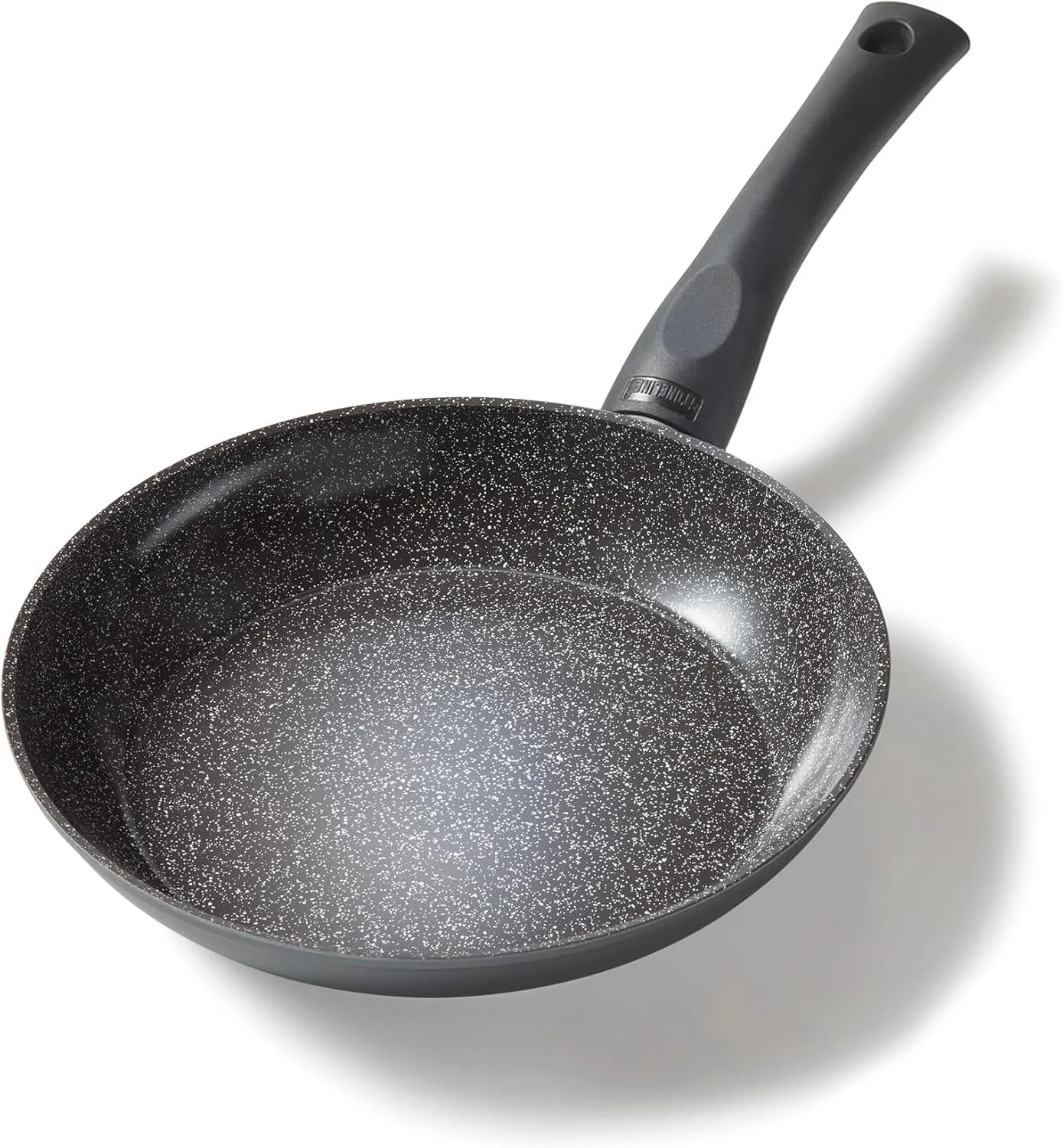 Ceramic Frying Pan, 20 cm, Non-Stick Frying Pan for All Hobs Including Induction and Oven, Non-Stick Ceramic Coating with Real Stone Particles, PFAS Free