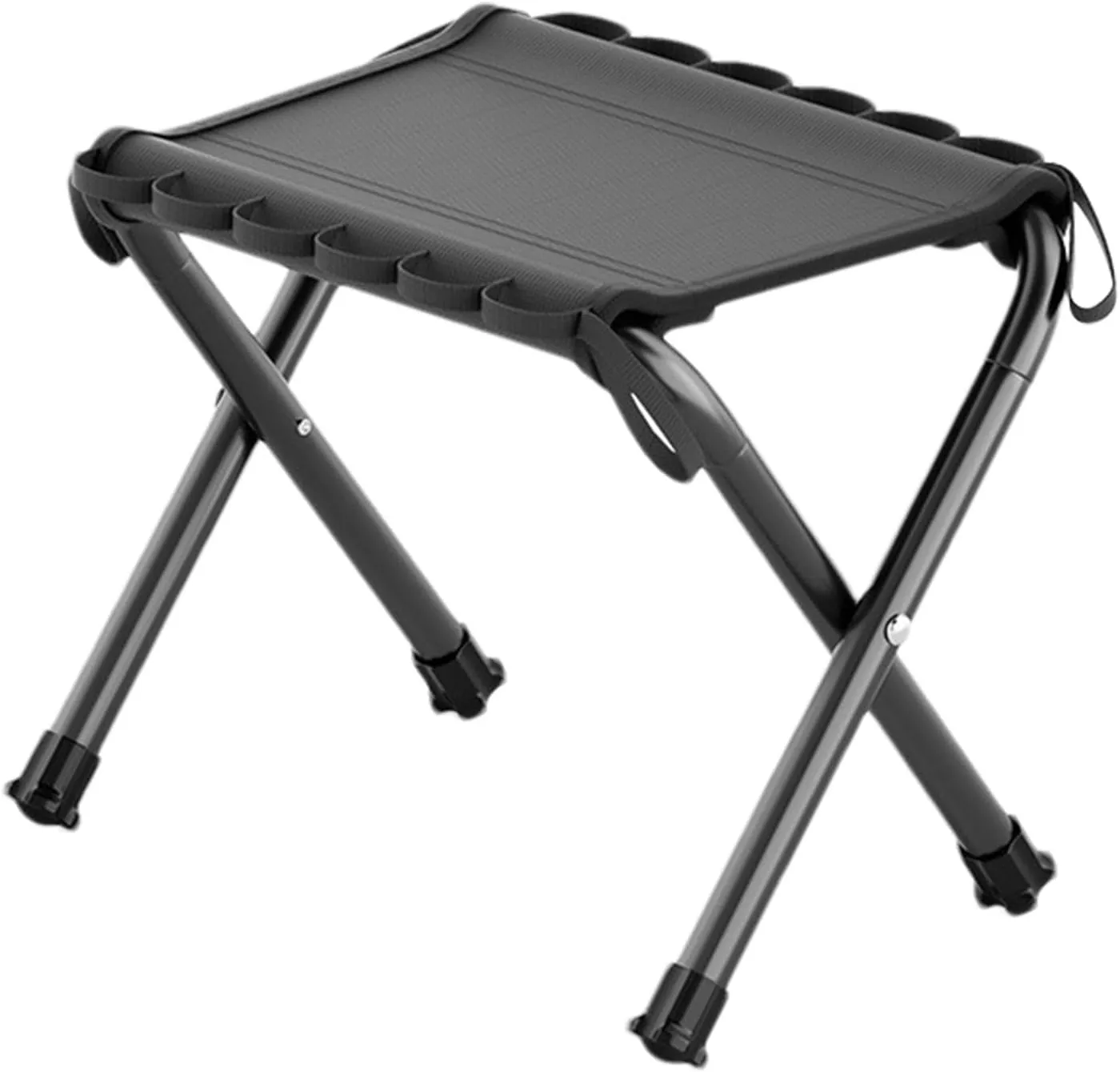 Chair Outdoor Portable | Camping Stool Folding | Folding Camping Chair | Outdoor Foldable Stool, Lightweight Camp Seat, Portable Camping Stool, Fold Up Footstool Camping, Compact Travel Stool