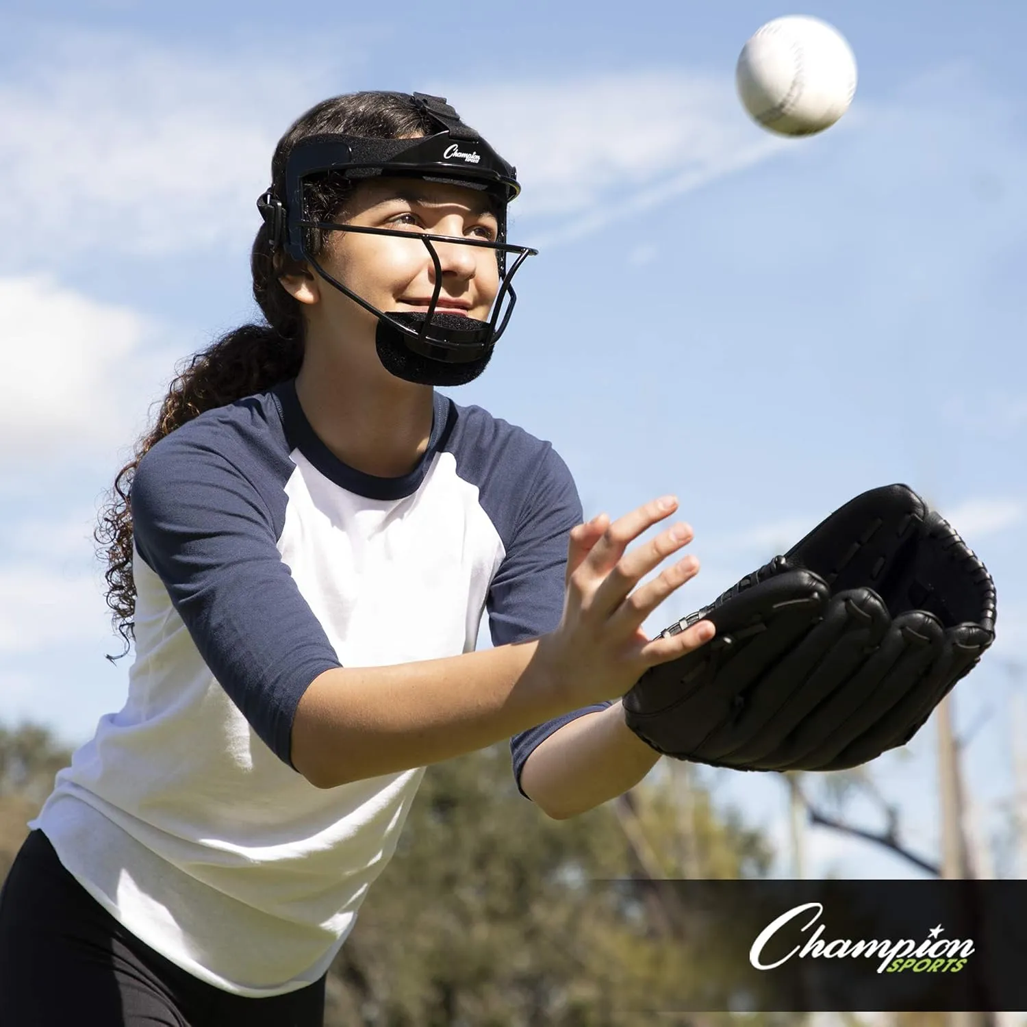 Champion Sports Softball Fielders Face Mask