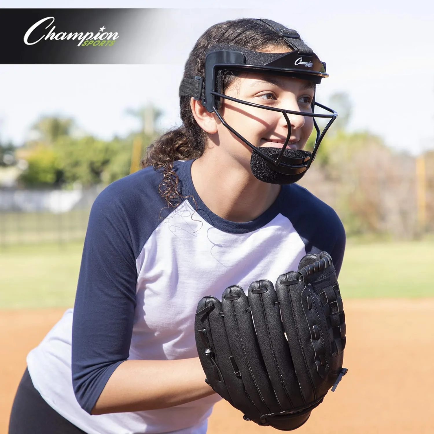 Champion Sports Softball Fielders Face Mask
