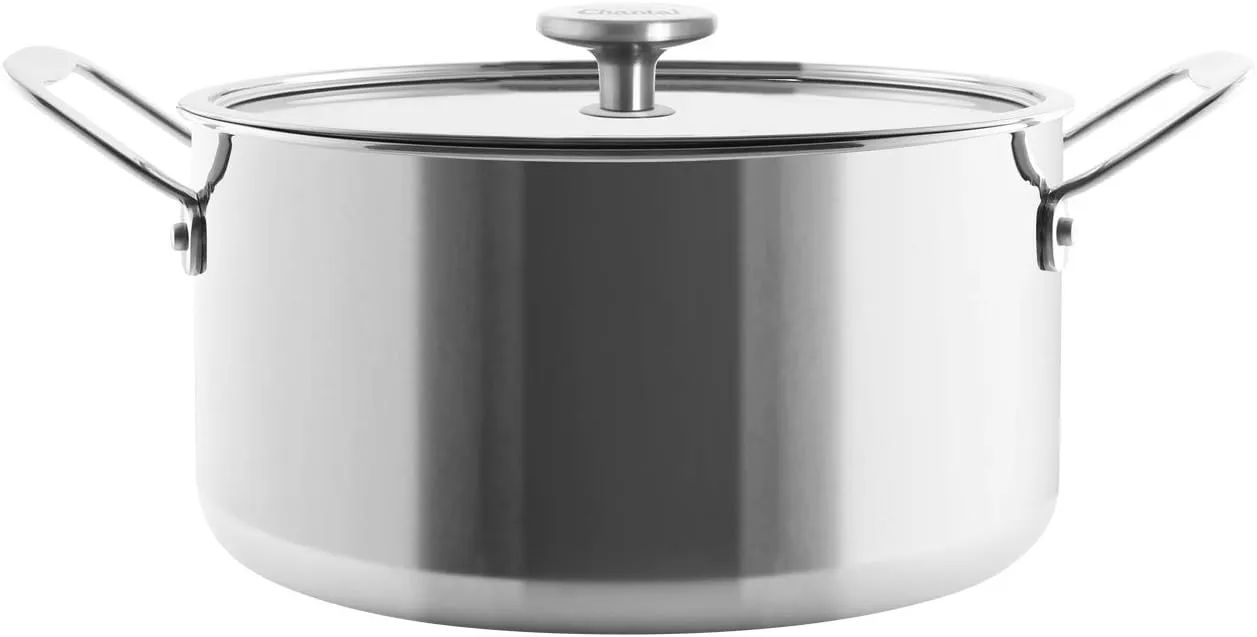 Chantal Stainless Steel 3.Clad Tri-Ply Cookware, 7 Quart Stock