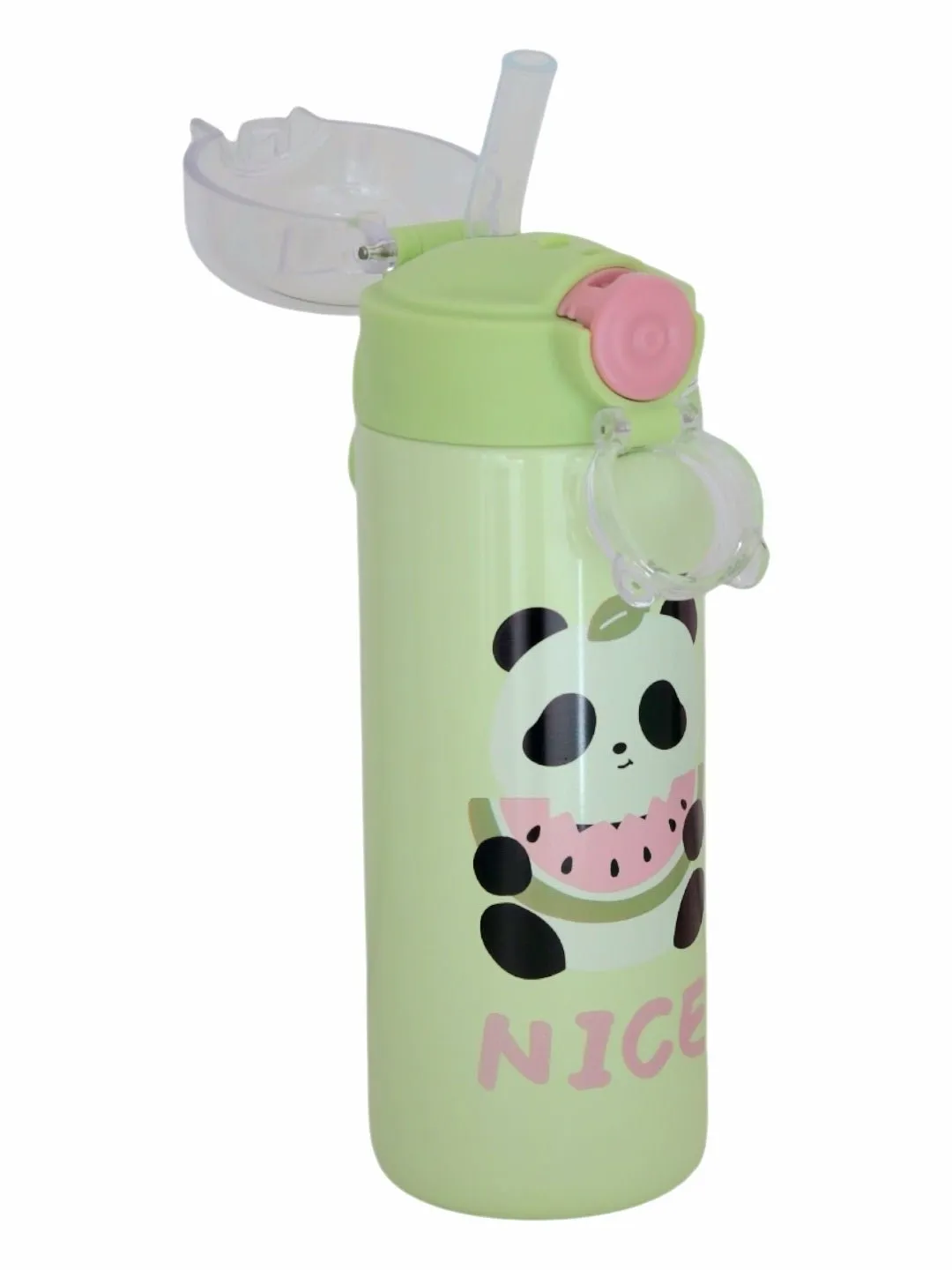 Charming Panda Insulated Hot & Cold Stainless Steel Sipper Bottle- 500 ML