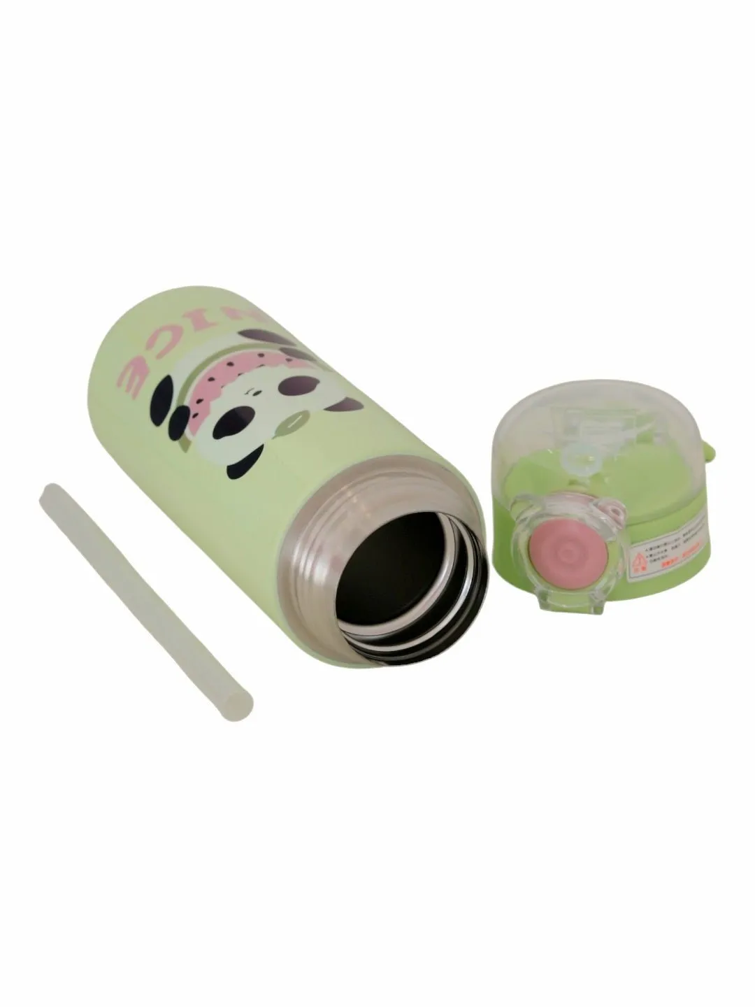 Charming Panda Insulated Hot & Cold Stainless Steel Sipper Bottle- 500 ML