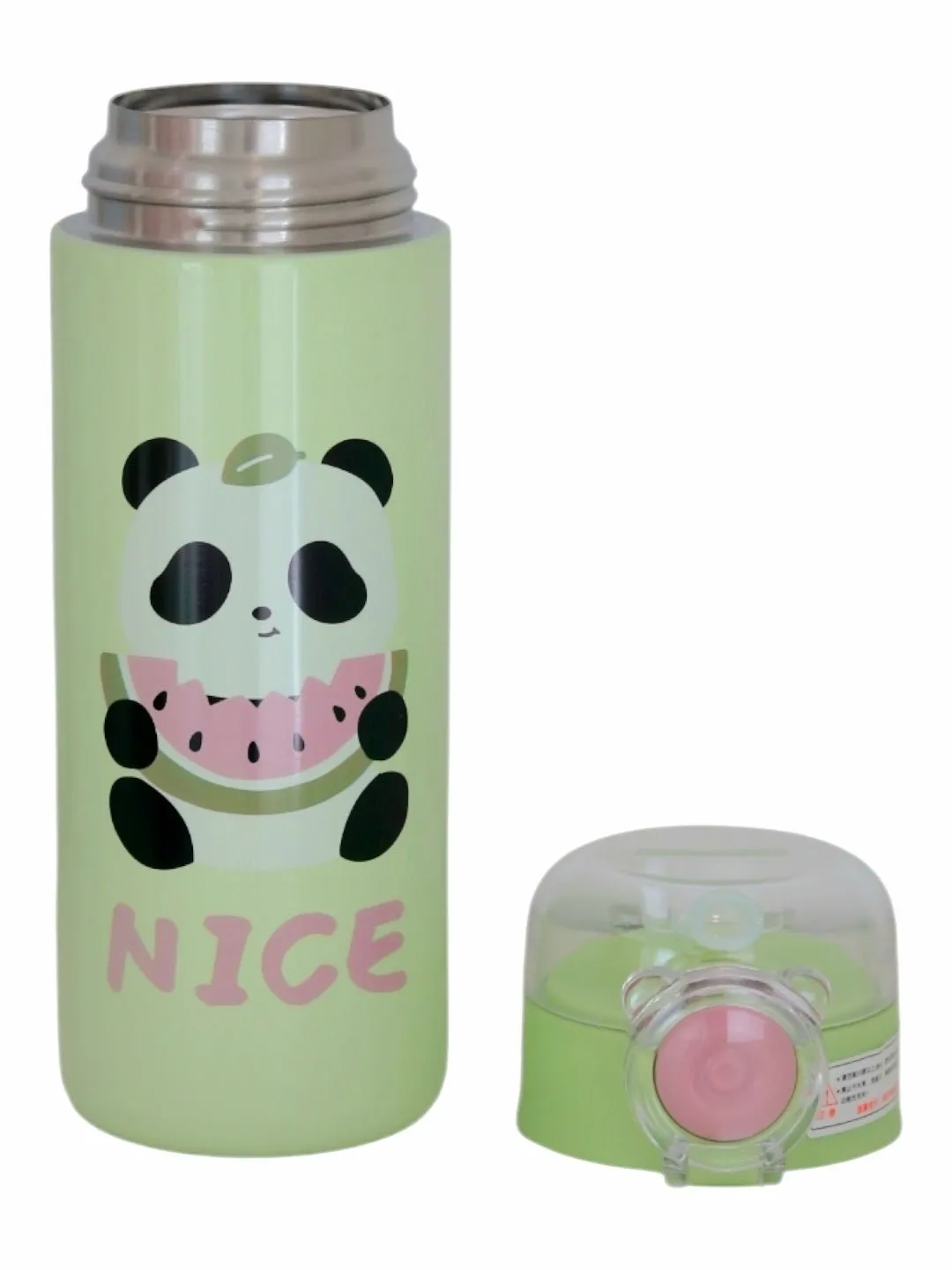 Charming Panda Insulated Hot & Cold Stainless Steel Sipper Bottle- 500 ML