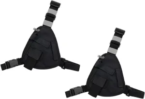 Chest Harness Shoulder Holster - Adjustable Single Radio Pouch for Motorola Radios & BAOFENG Walkie Talkies
