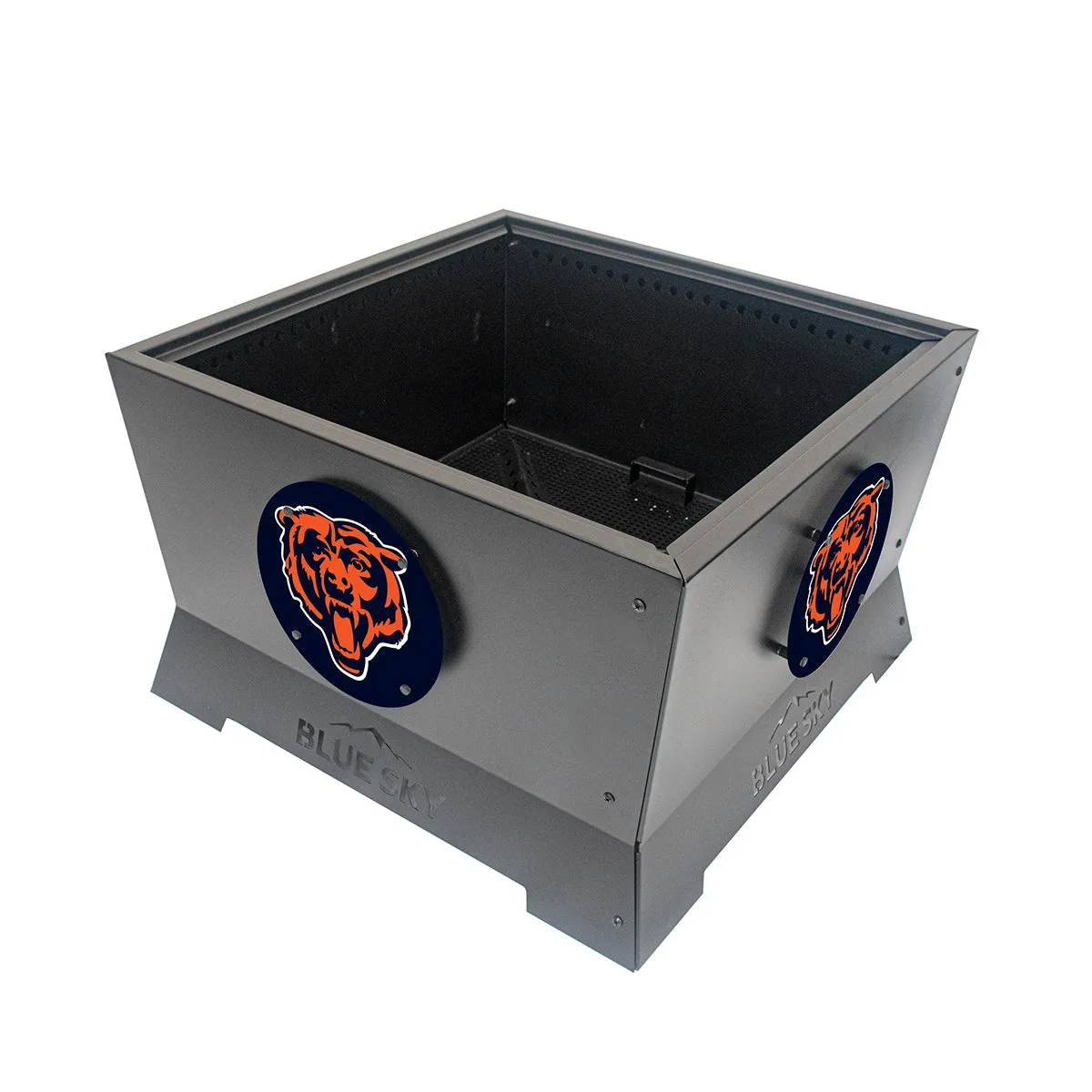 Chicago Bears 28" NFL Square Mammoth Patio Smokeless Fire Pit Medallion Series