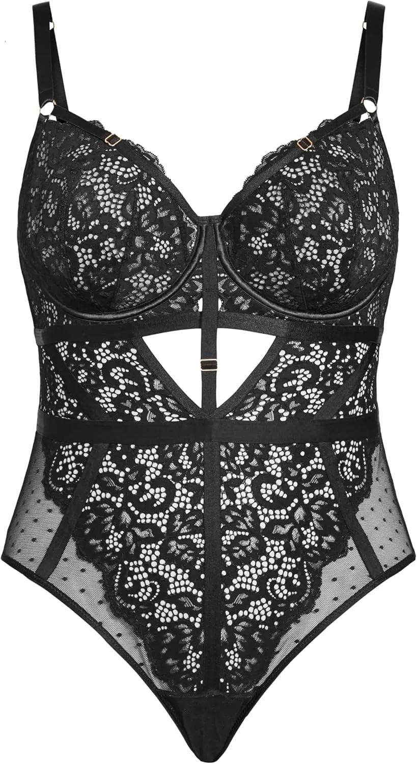 City Chic Women's Plus Size Bodysuit - Hollie Underwire