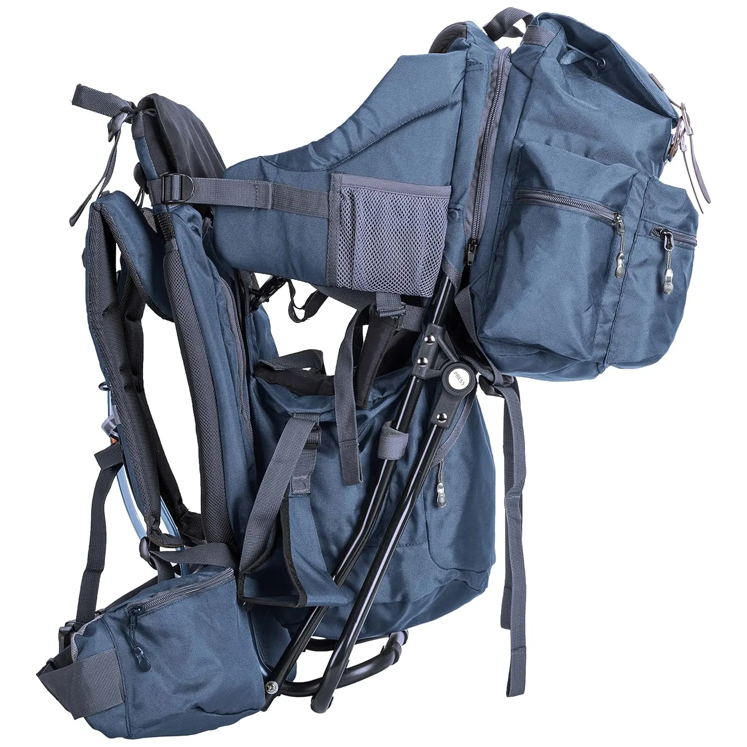 ClevrPlus Urban Explorer Child Carrier Hiking Baby Backpack, Marine Blue