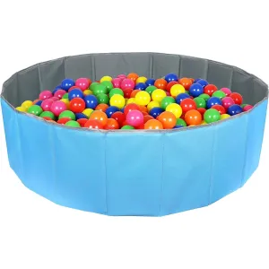 Click N' Play Kids Ball Pit Collapsible Play Ball Pool with Storage Bag, Blue (Balls Not Included)