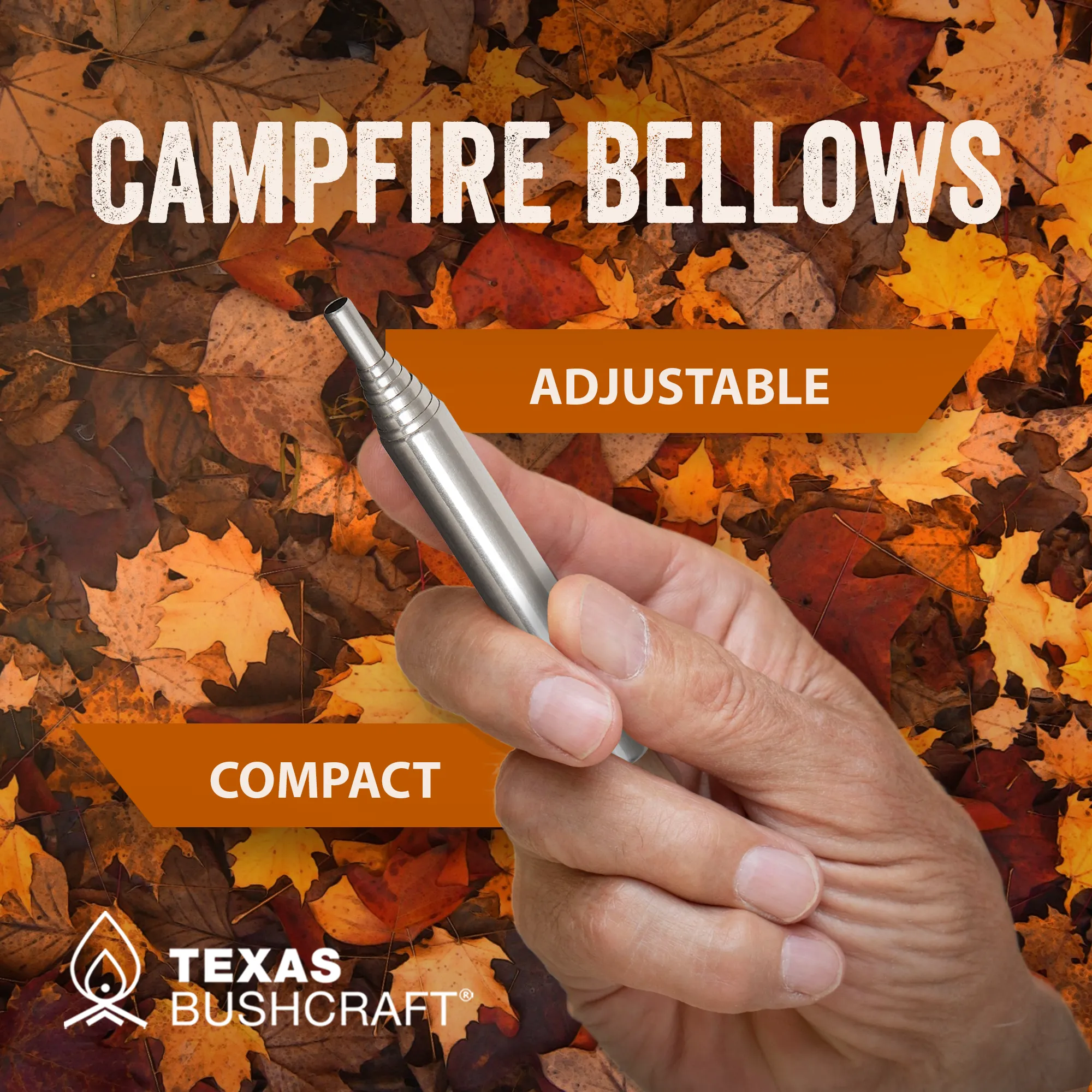 Collapsible Campfire Bellows