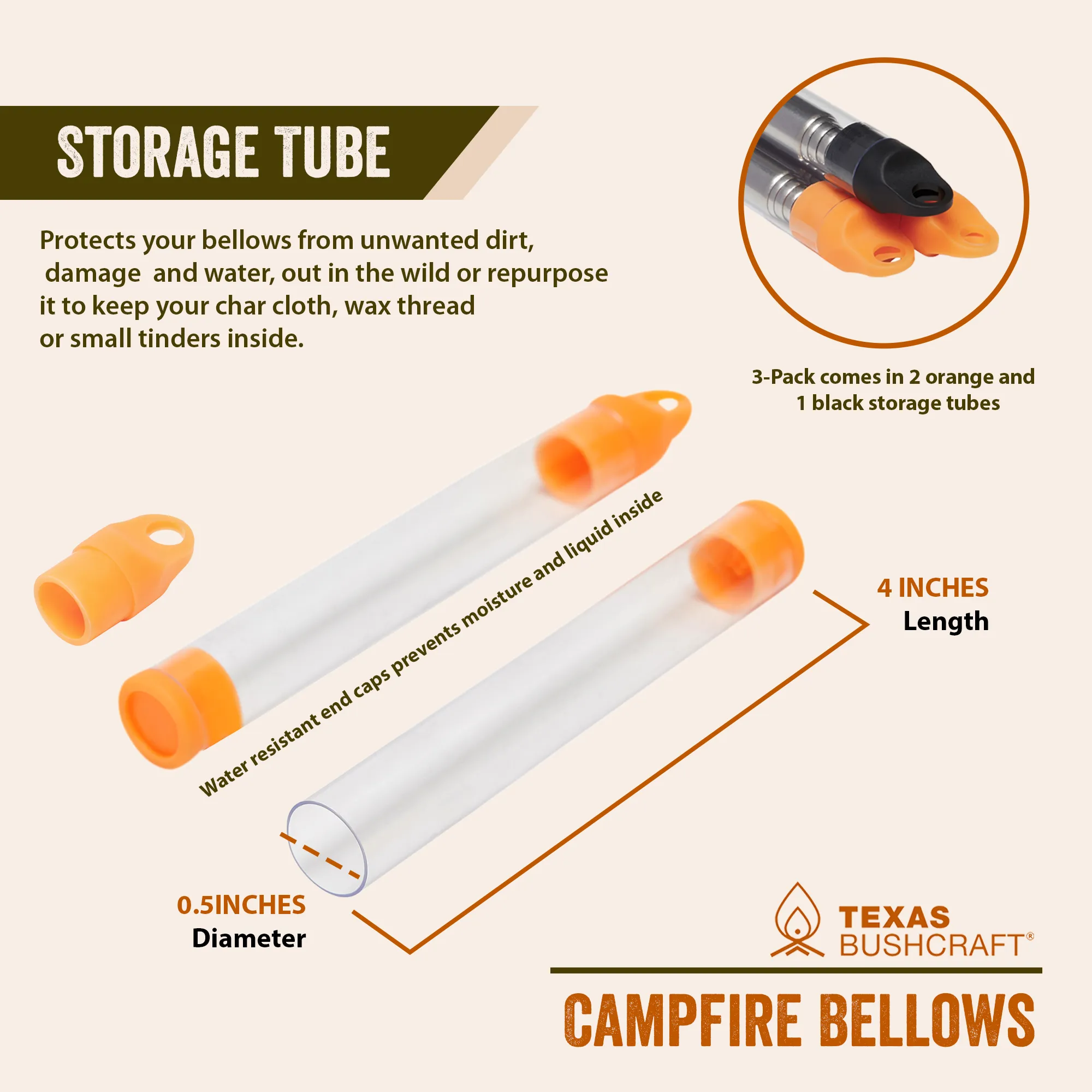 Collapsible Campfire Bellows