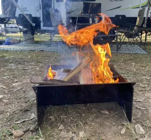 Collapsible Camping Fire pit - "Burn Buddy"