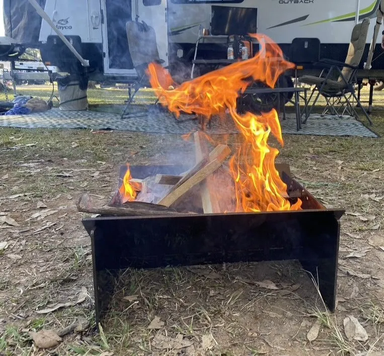 Collapsible Camping Fire pit - "Burn Buddy"