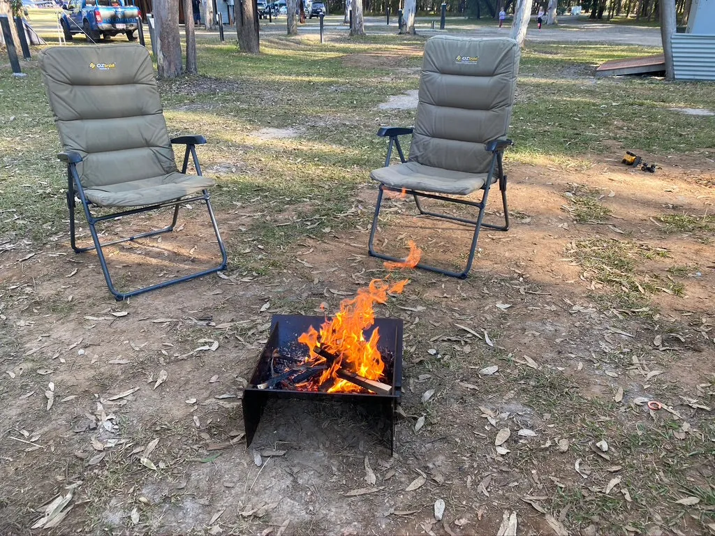 Collapsible Camping Fire pit - "Burn Buddy"