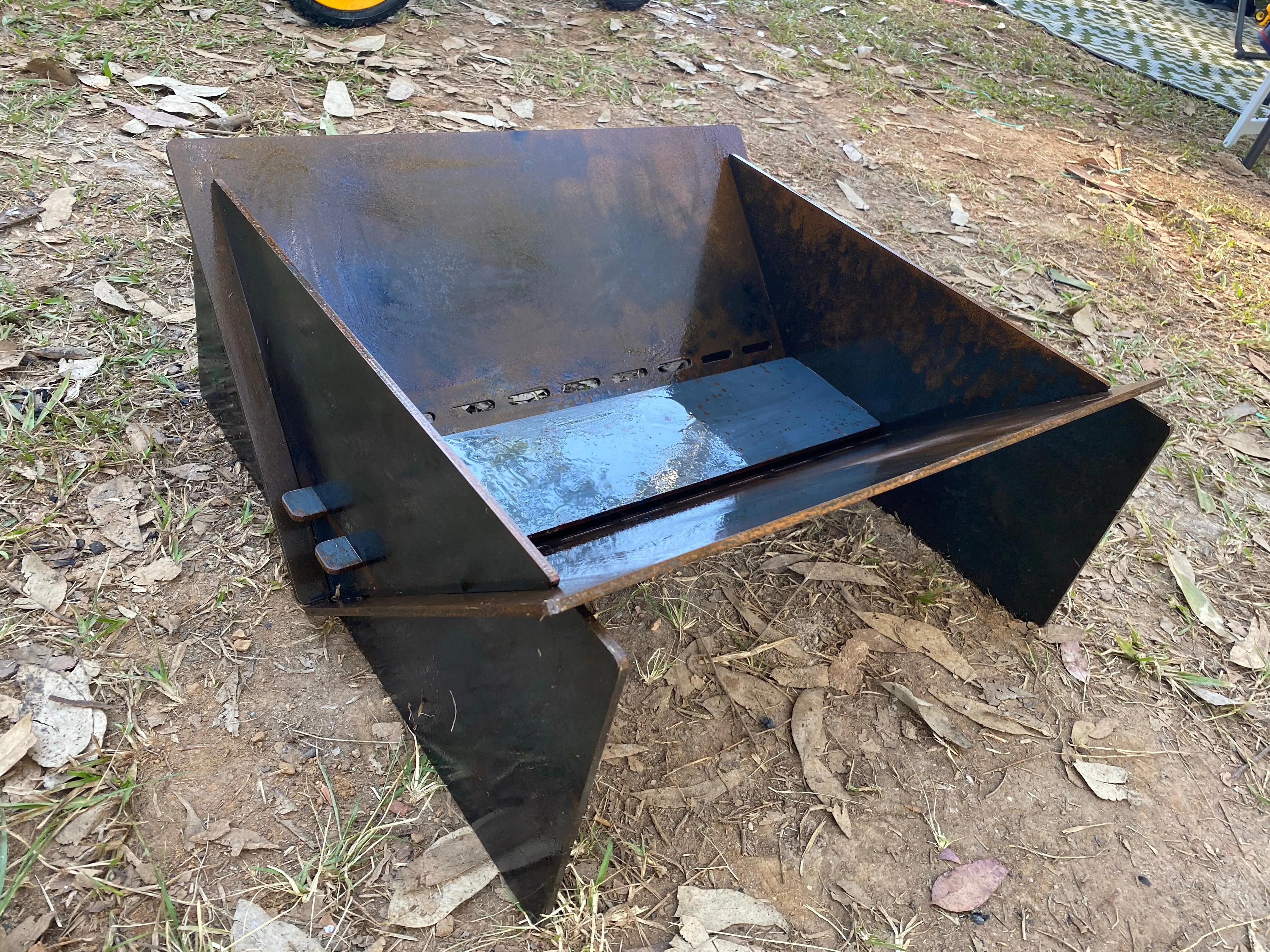 Collapsible Camping Fire pit - "Burn Buddy"