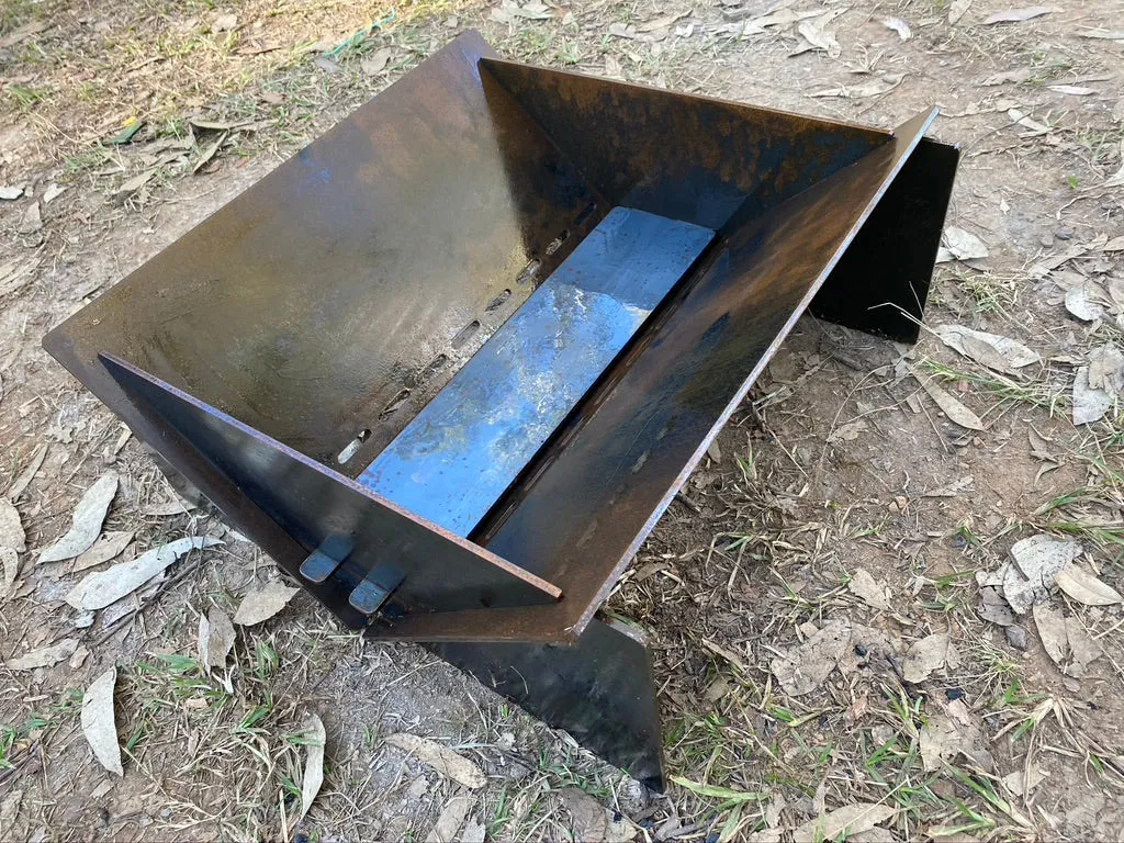 Collapsible Camping Fire pit - "Burn Buddy"