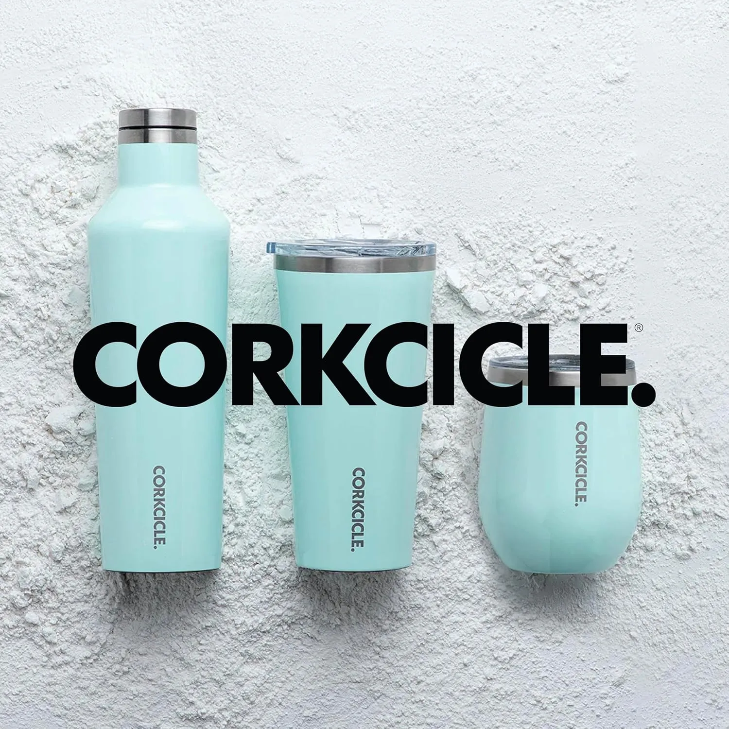 Corkcicle Classic Triple Insulated Coffee Mug with Lid, Gloss Midnight Navy, 24 oz – Stainless Steel Travel Tumbler Keeps Beverages Cold 9 hrs, Hot 3hrs – Cupholder Friendly Travel Coffee Tumbler