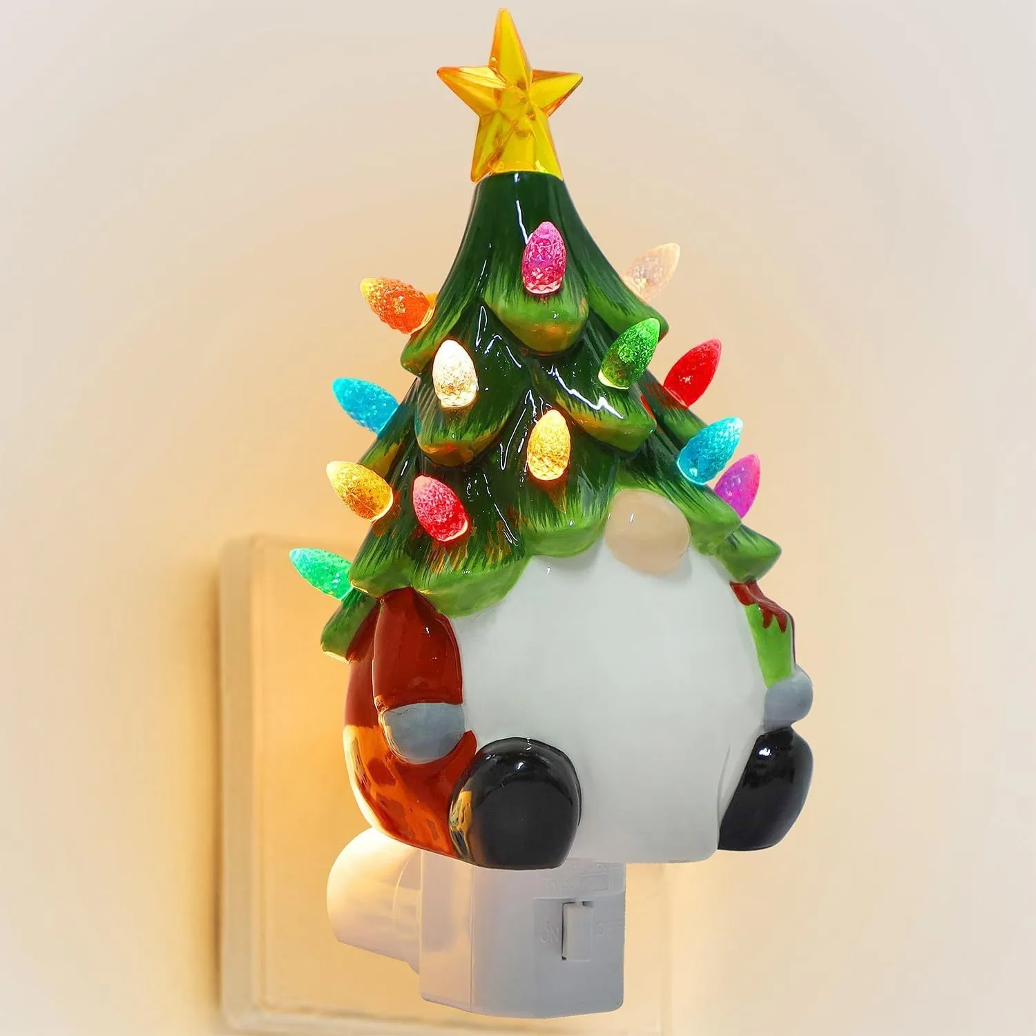 Cozy Reindeer Campfire Nightlight