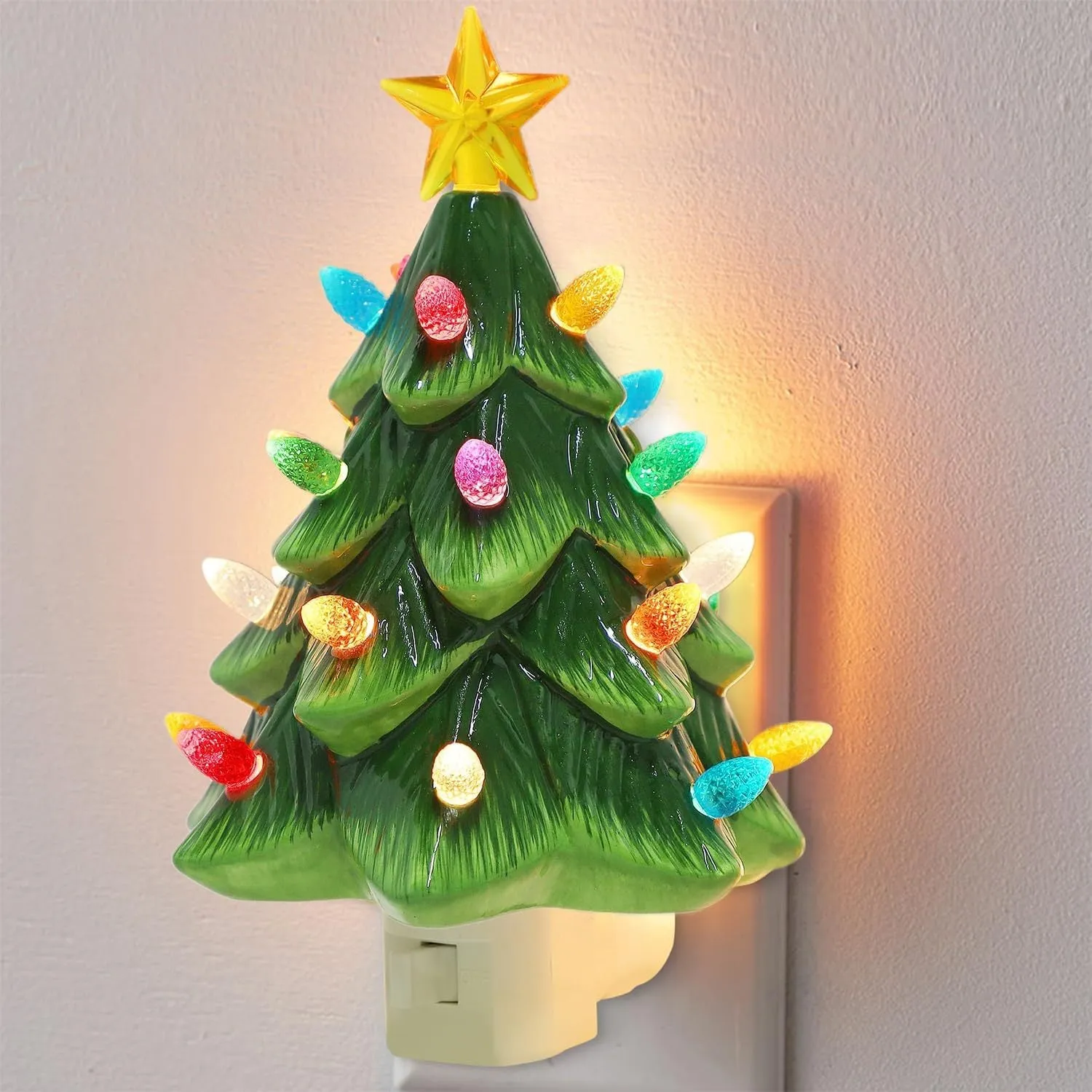 Cozy Reindeer Campfire Nightlight