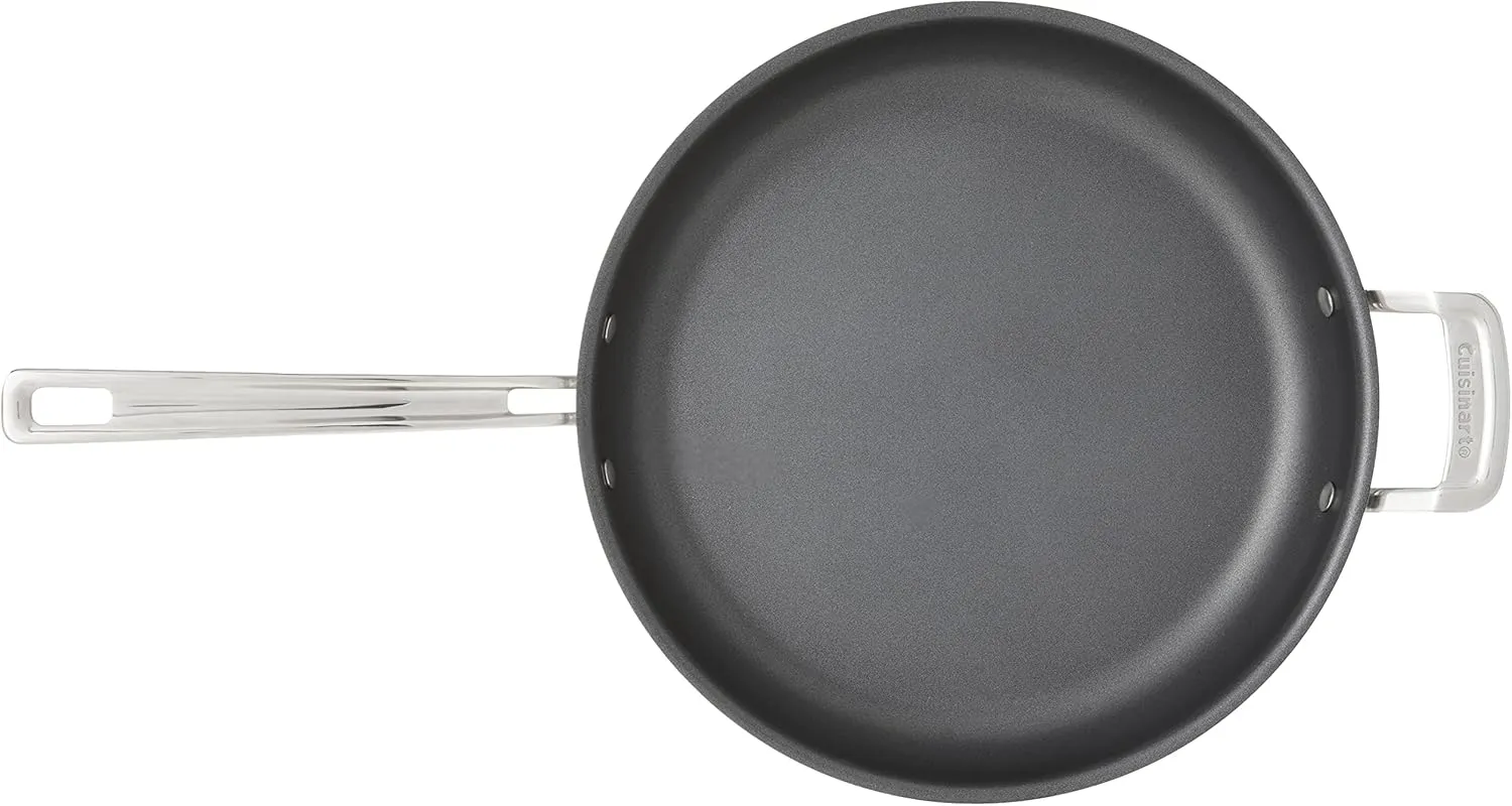 Cuisinart MultiClad Pro 12" w/Helper Handle Skillet, Inch, Non Stick Stainless Steel