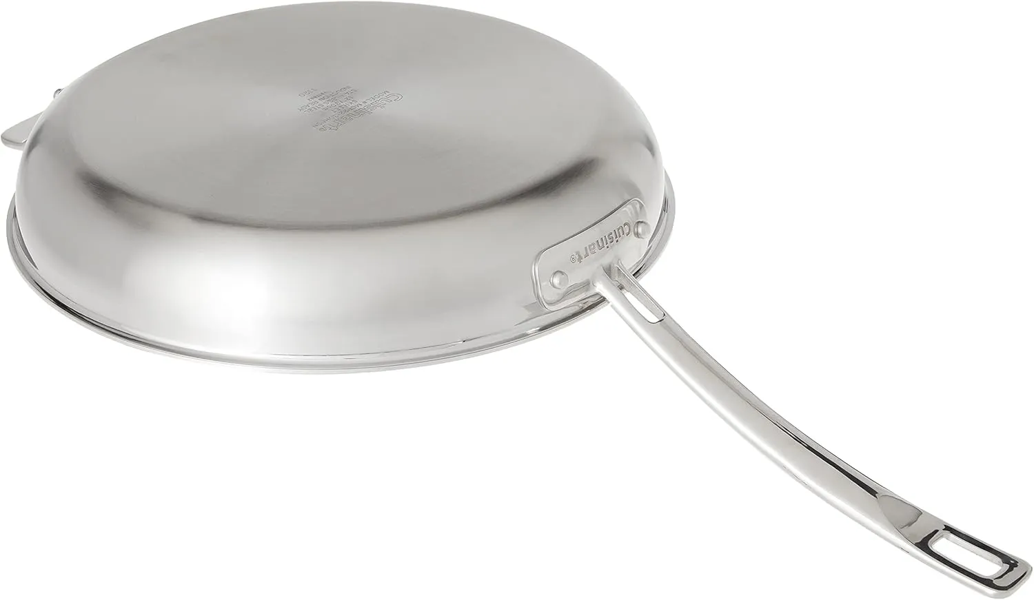 Cuisinart MultiClad Pro 12" w/Helper Handle Skillet, Inch, Non Stick Stainless Steel