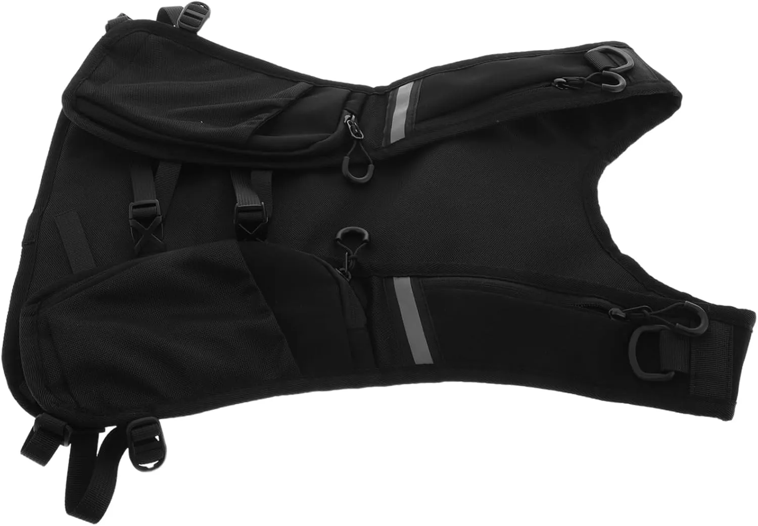 Cycling Vest Phone Compartment Reflective Vest for Night Lightweight Running Gear for Men
