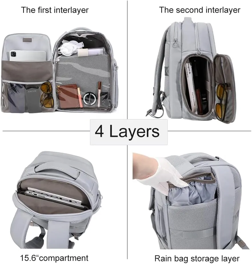 detachable Ita Bag transparent laptop backapck with insert Pin Display Anime Cosplay(Light pink, Large)