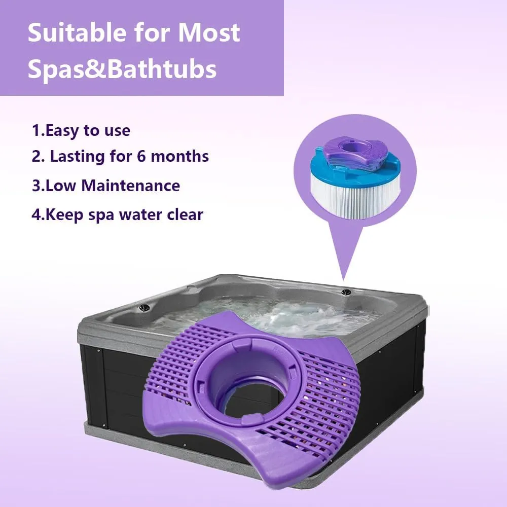 Dimension One Spa Filter,Vision Cartridge Dimension One Spa,Designed for spas and hot tubs,Lasts up to 6 Months and Keeps Water Clear (2-Pack)