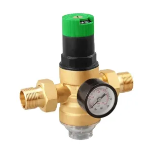 DN15 DN20 DN25 Brass Pressure reducing Valve Regulator Valve Filter Valve Water Purification Valve(DN20,G)
