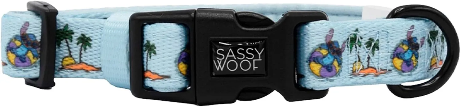 Dog Collar Disney Stitch - M, Adjustable, Durable, Comfortable and Stylish Pet Accessories for Medium Dogs - Officially Licensed