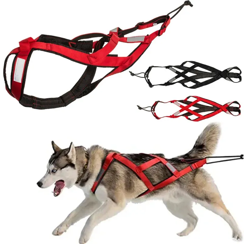 Dog Harness Mushing X Back Training Vest