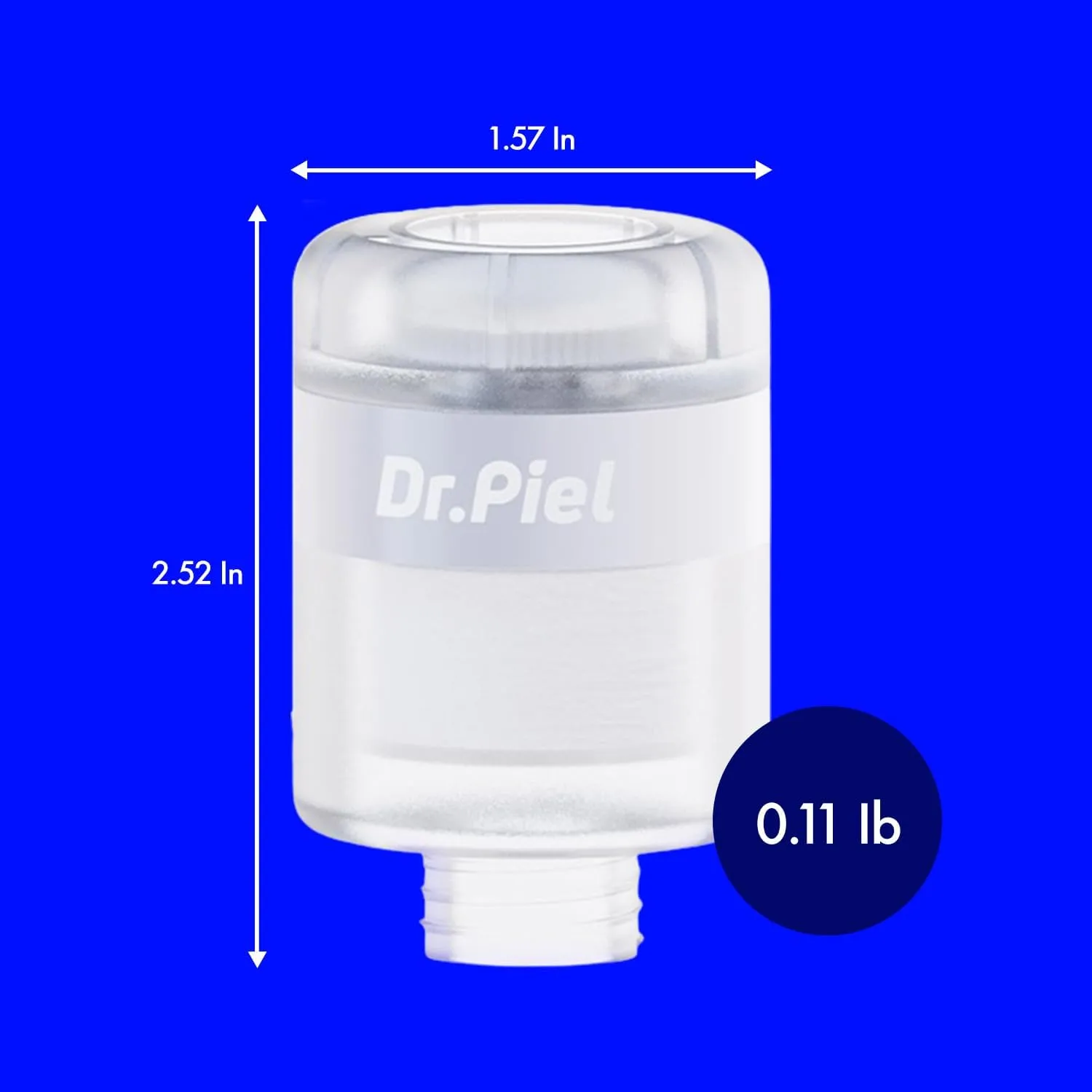 Dr. Piel Shower Filter for travel Replacement Filter (10EA) - Removes Impurities, Compatible with both Dr. Piel Shower Filter and Superior Filter.