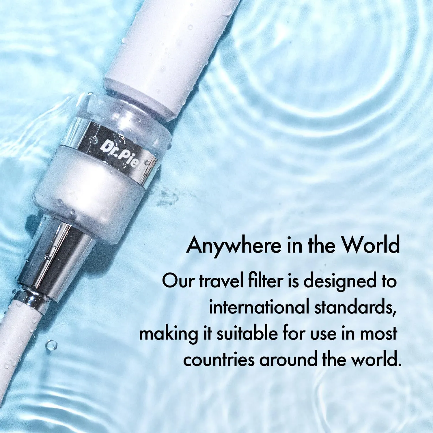 Dr. Piel Shower Filter for travel Replacement Filter (10EA) - Removes Impurities, Compatible with both Dr. Piel Shower Filter and Superior Filter.