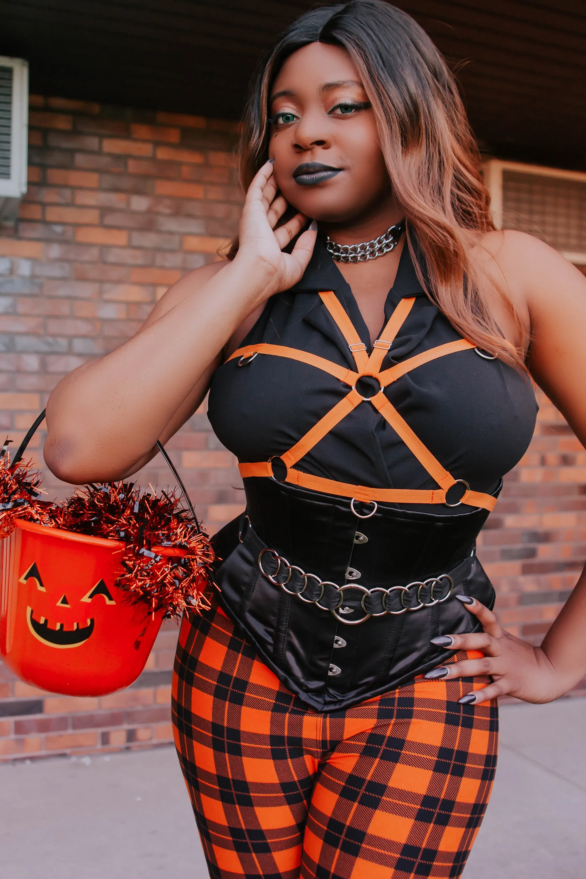 Drew adjustable unisex chest harness
