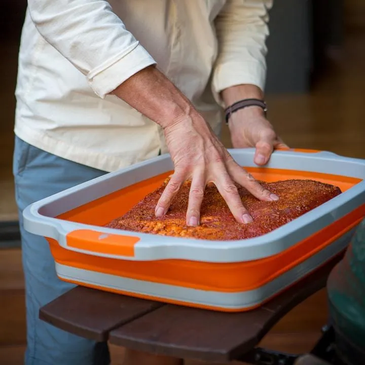 Drip EZ BBQ Prep Tub w/ Lid V1