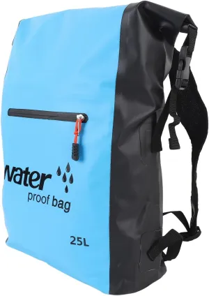 Dry Backpack, 25L Heavy Duty Water AntiImpact PVC Dry Bag for Camping