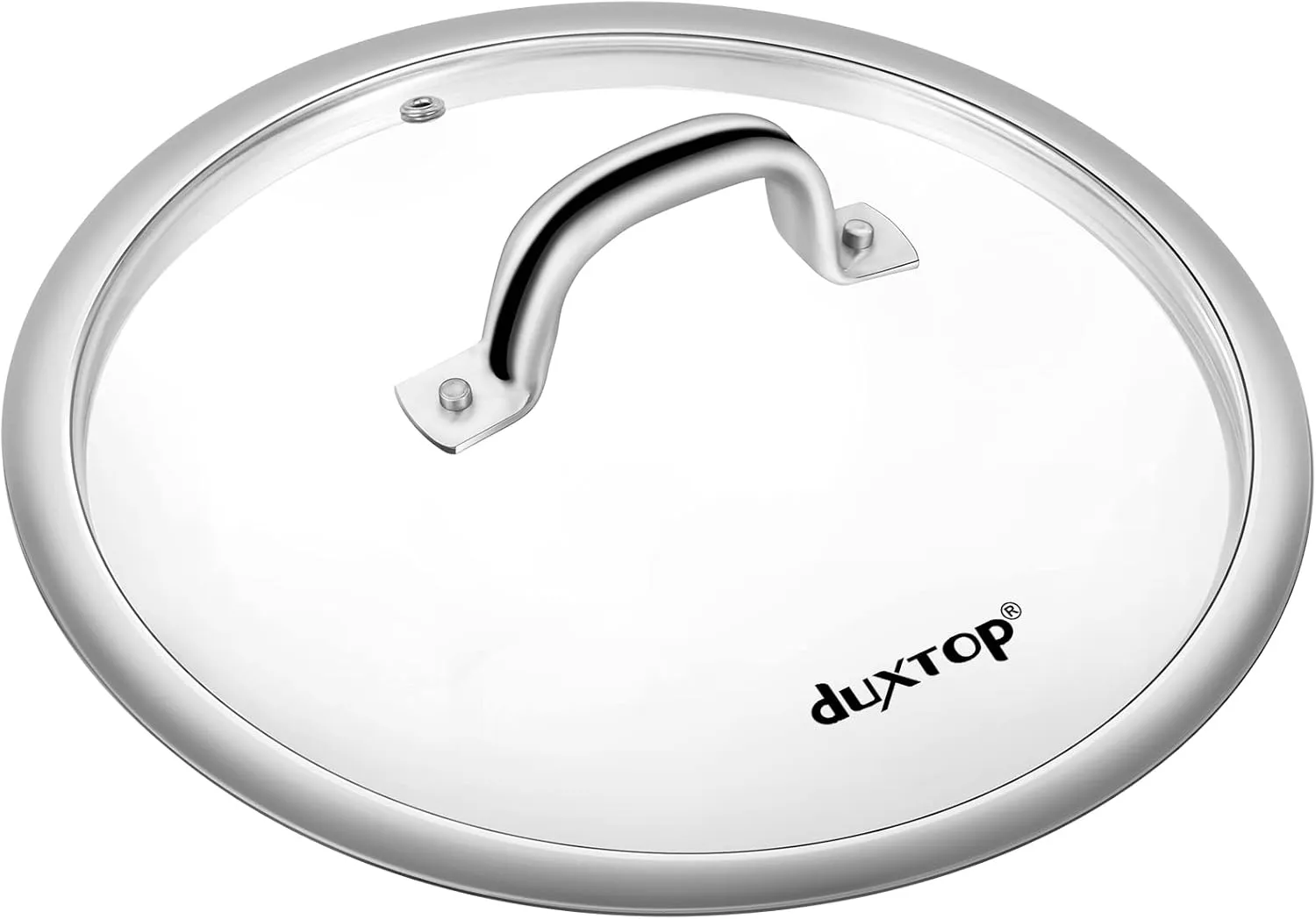 Duxtop Cookware Glass Replacement Lid (Exterior Diameter: 6-3/4inch, Interior Diameter: 6-1/4inch)