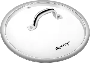 Duxtop Cookware Glass Replacement Lid (Exterior Diameter: 6-3/4inch, Interior Diameter: 6-1/4inch)