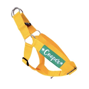 Easy Walk Step-In Name Harness - Yellow