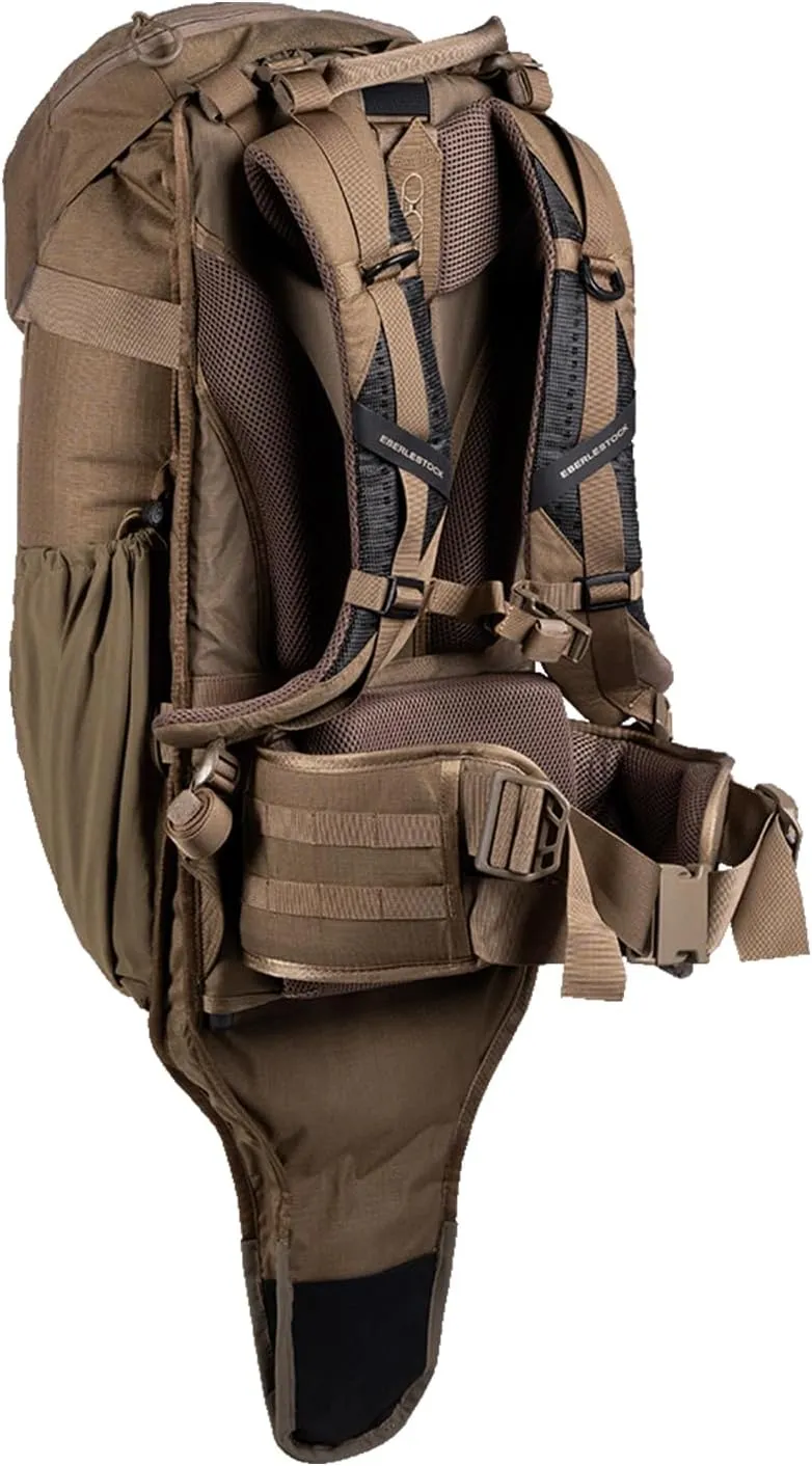 Eberlestock Just One Pack Hunting Pack - Lightweight and Versatile Day Pack for Backcountry Adventures - Built-In Rifle Scabbard - Expandable to 6500 c.i. - Mirage