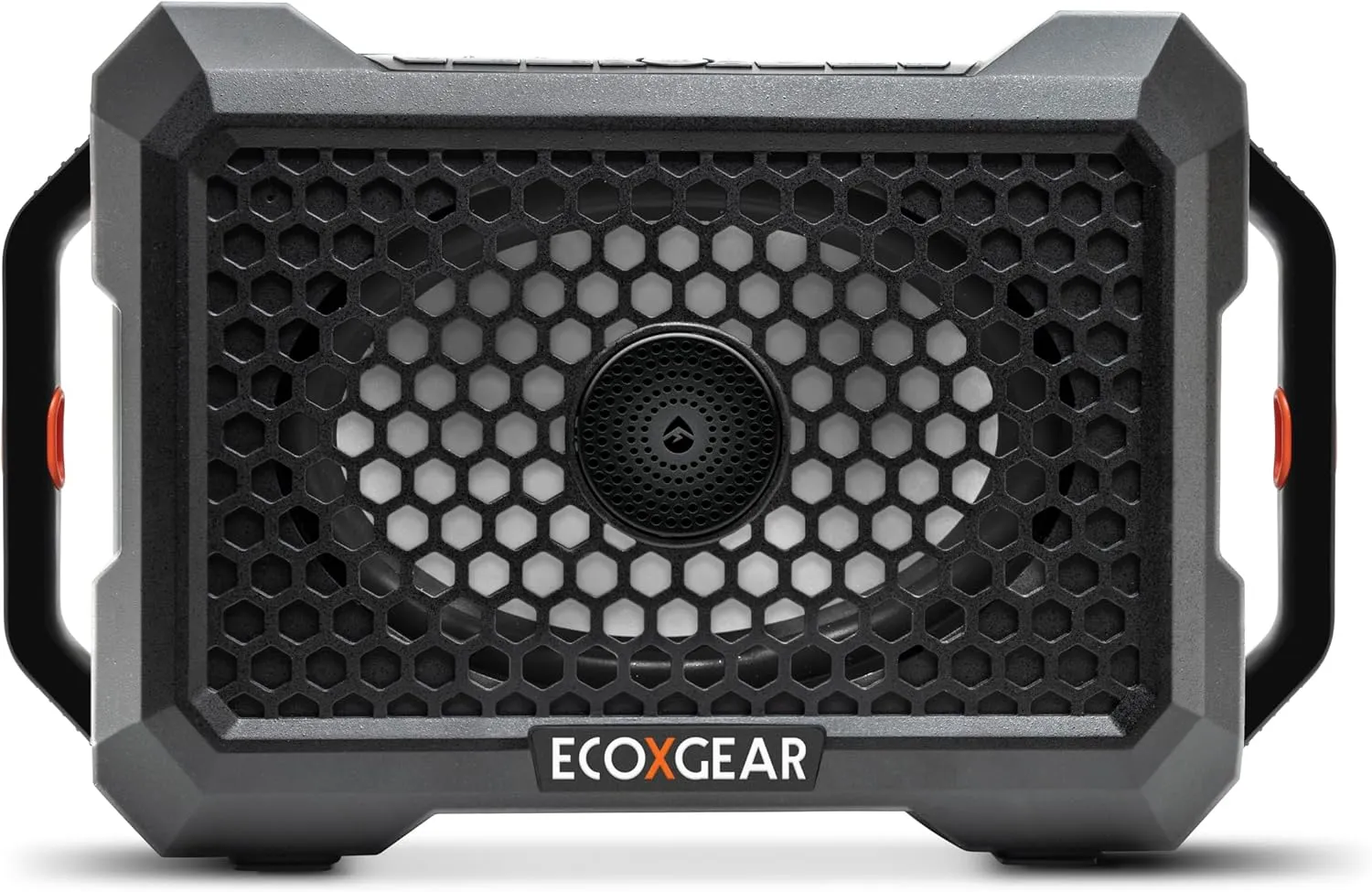ECOXGEAR Defender: Outdoor Portable Bluetooth Speaker, 121dB Massive Sound, Waterproof and Drop Proof, with LED Party Lights, Pair up to 100, 25  Hours Playtime (Black Oak)