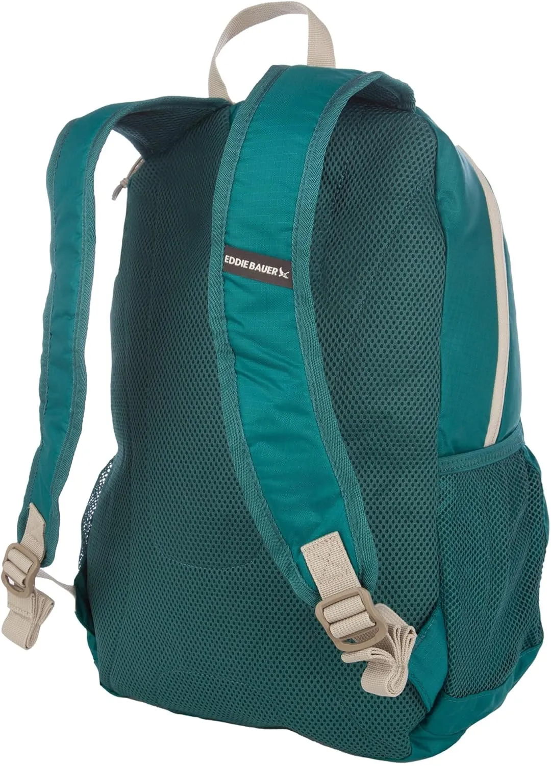 Eddie Bauer Stowaway Packable Backpack-Made from Ripstop Polyester, Deep Sea, 30L