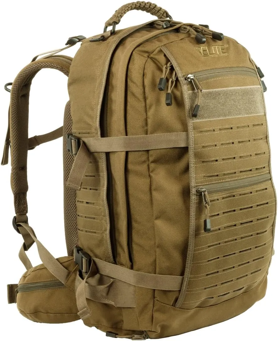 Elite Survival Systems - Mission Pack 3-Day Backpack (Coyote Tan, with 3L Hydration Reservior)