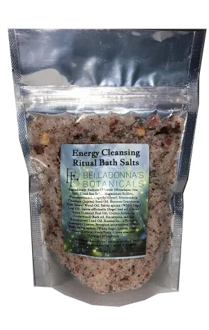 Energy Cleansing Ritual Bath Salts