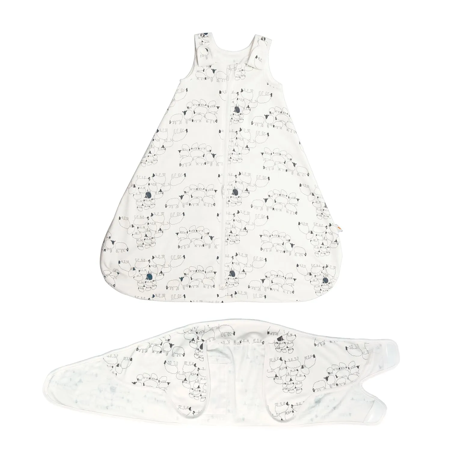 Ergobaby Baby Sleeping Bag and Swaddle Set, Sheep