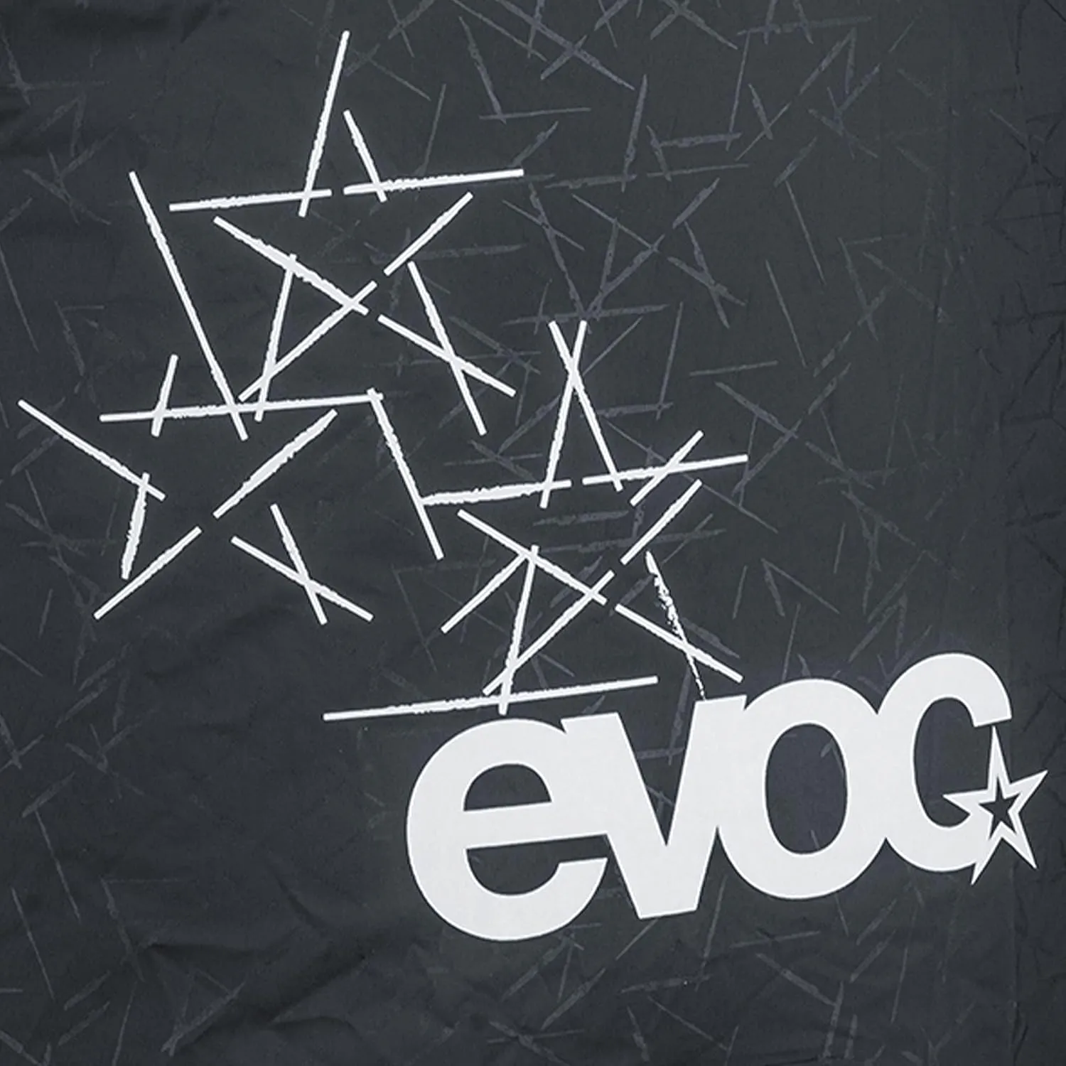 EVOC RAINCOVER Sleeve Backpack Rain Cover for Outdoor Adventures, Waterproof Backpack Protective Cover (Flexible Size Adjustment with Drawstring, Reflective Print, Medium, Large)