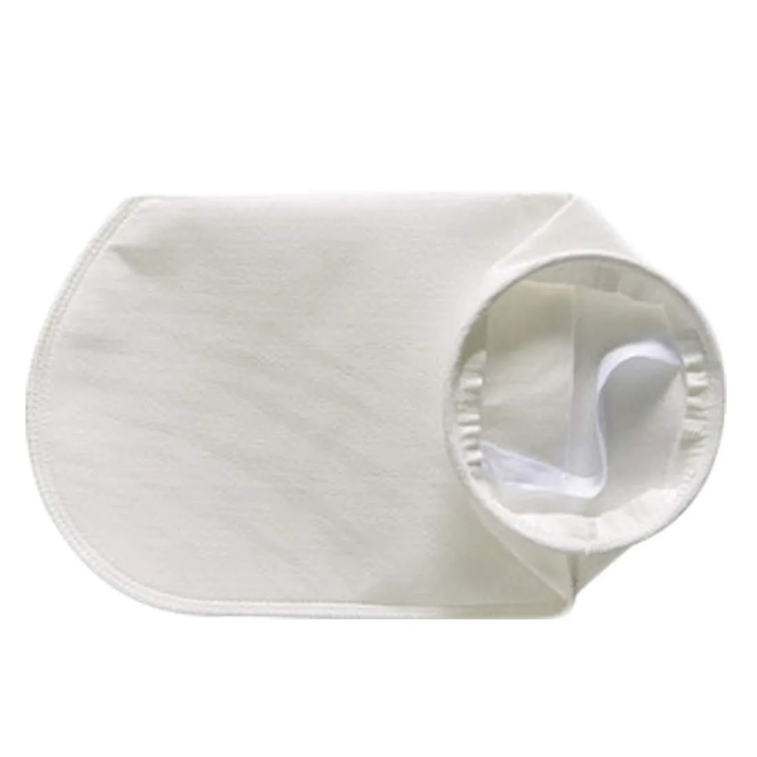 Felt Liquid Filter Socks 10 Micron 7 Inch Ring by 16 Inch Long Filter Bag - 1Pack (10 Micron 7 x 16 Inch)