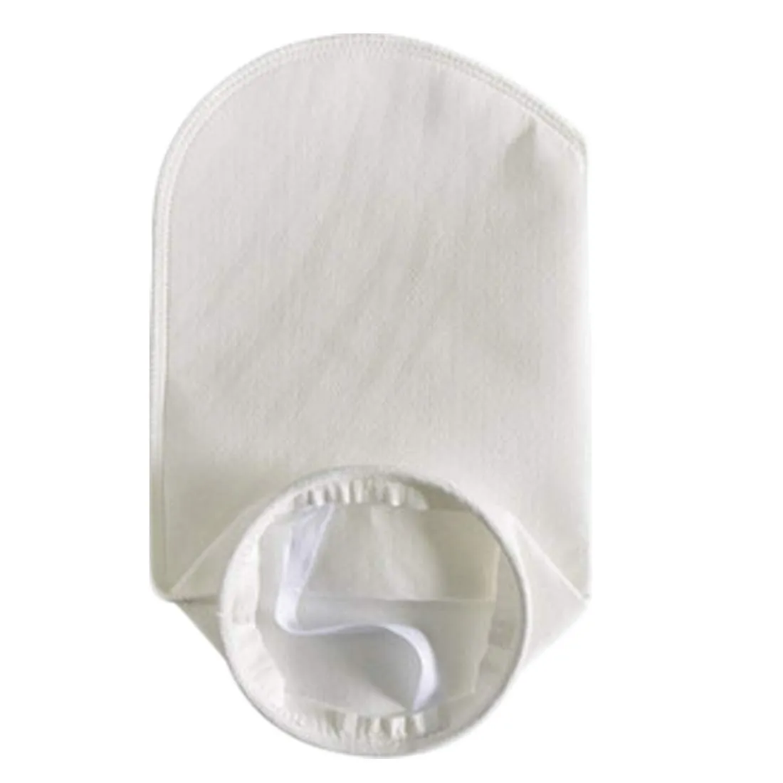 Felt Liquid Filter Socks Bag 5 Micron 7 Inch Ring by 16 Inch Long Fabric Filter Bags Industrial Size # 1-1Pack (5 Micron 7 x 16 Inch)